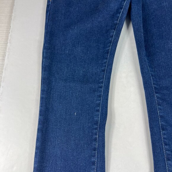 Good American Jean Women 26x28* Good Waist Skinny Always Fit Blue Denim Tag 6-12 - Picture 6 of 16